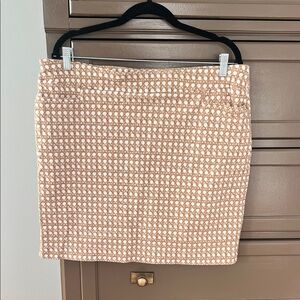 Chico’s Textured Neutral Skort – Effortless Style & Comfort Chicos size 3